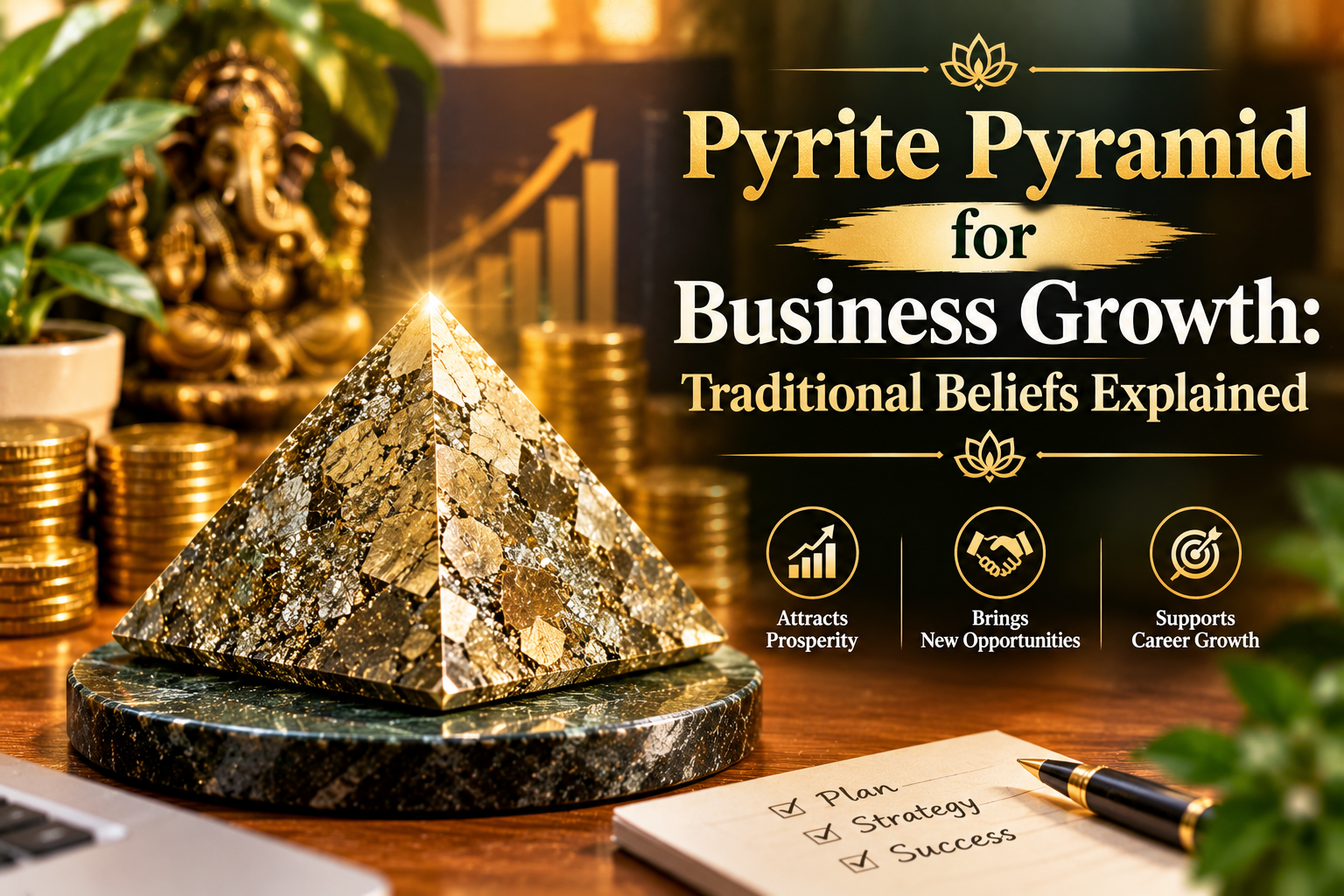 Pyrite Pyramid for Business Growth: Traditional Beliefs Explained