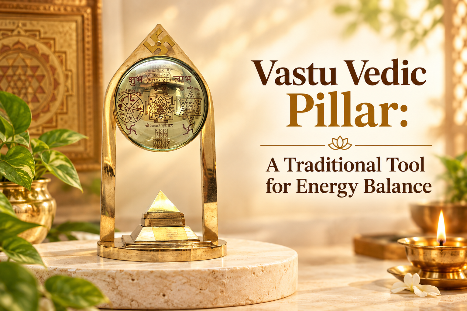 Vastu Vedic Pillar: A Traditional Tool for Energy Balance