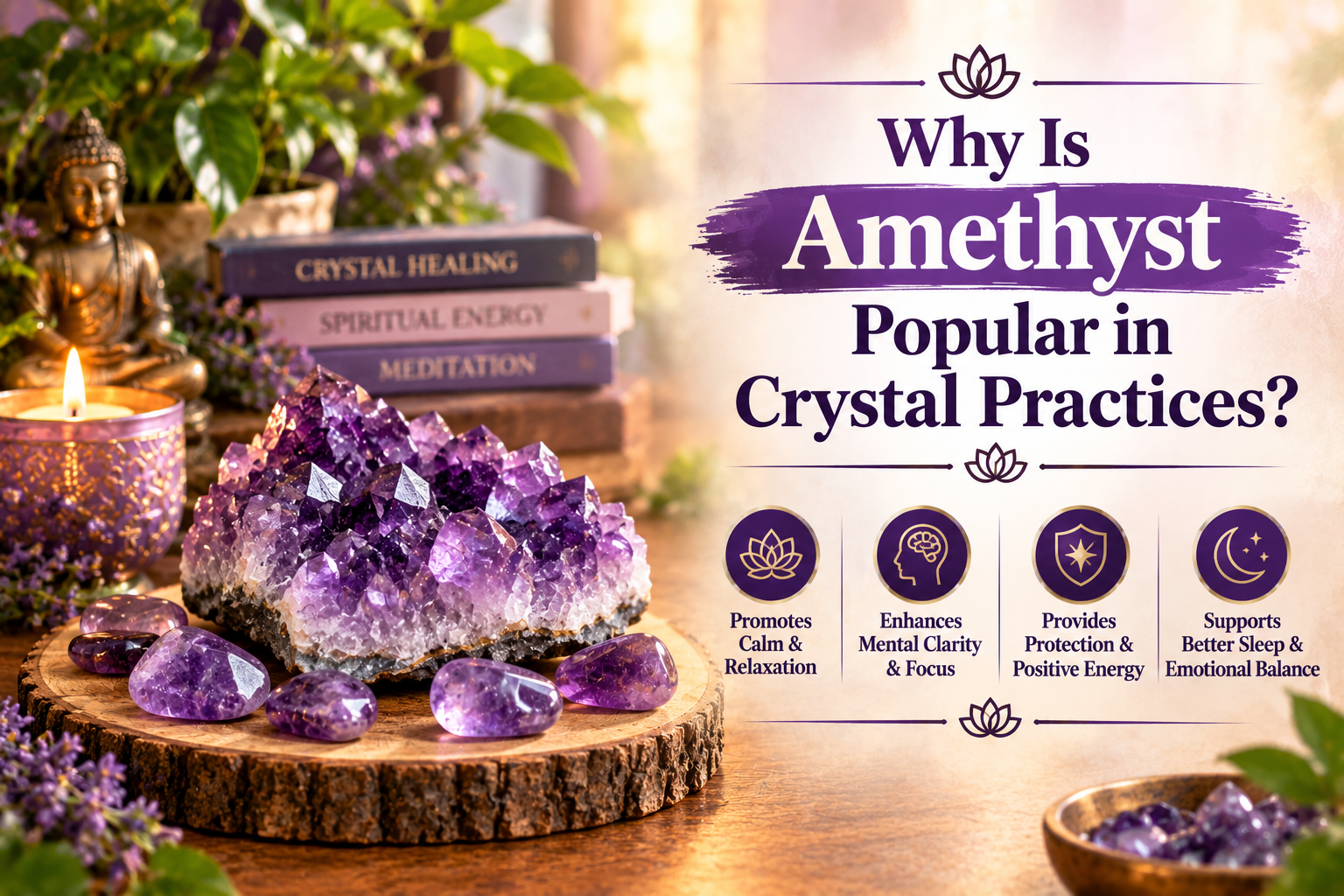 Why Is Amethyst Popular in Crystal Practices?