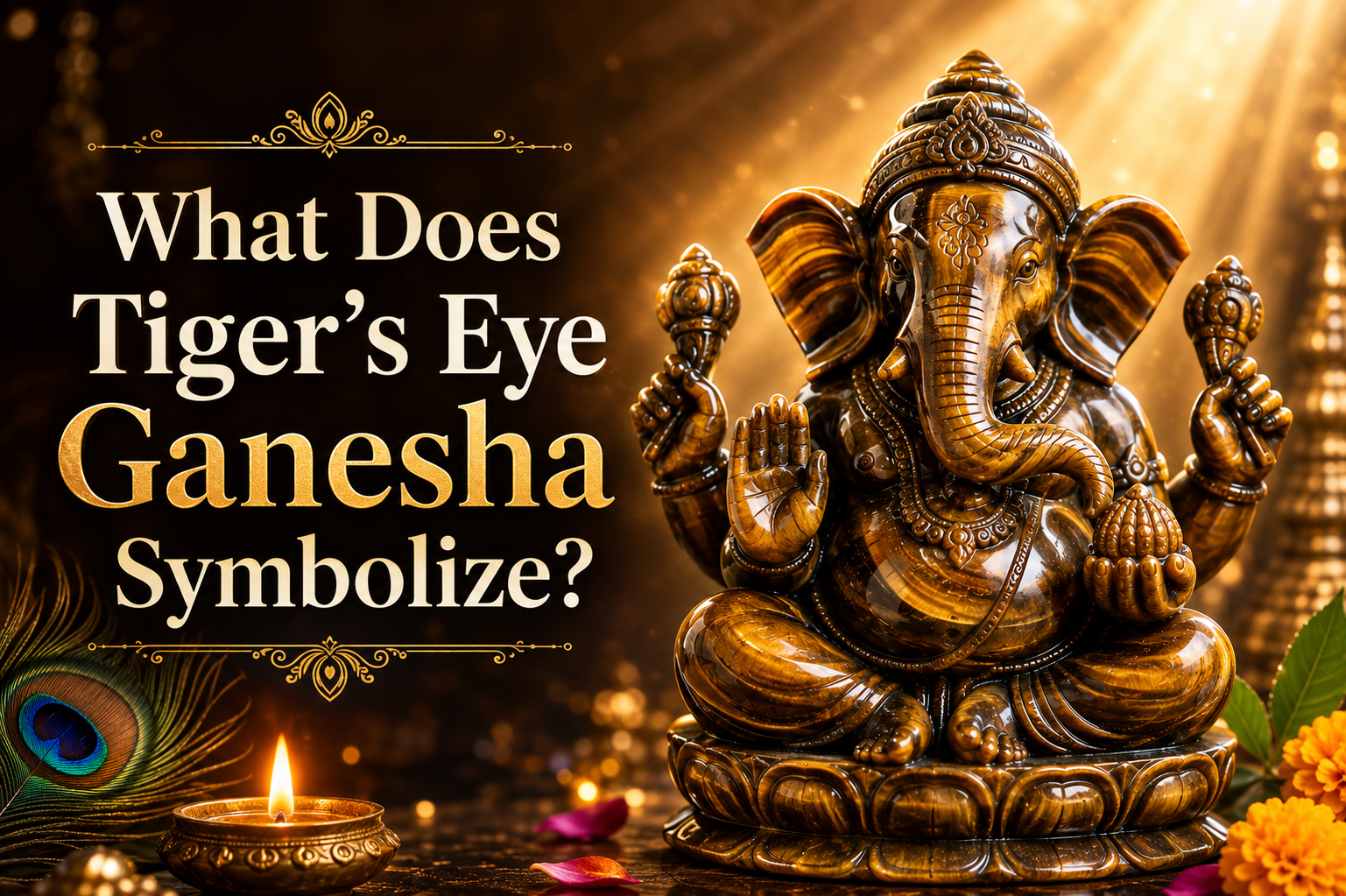 What Does Tiger’s Eye Ganesha Symbolize?