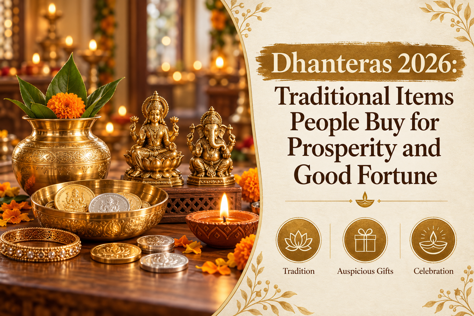 Dhanteras 2026 Festive Still Life