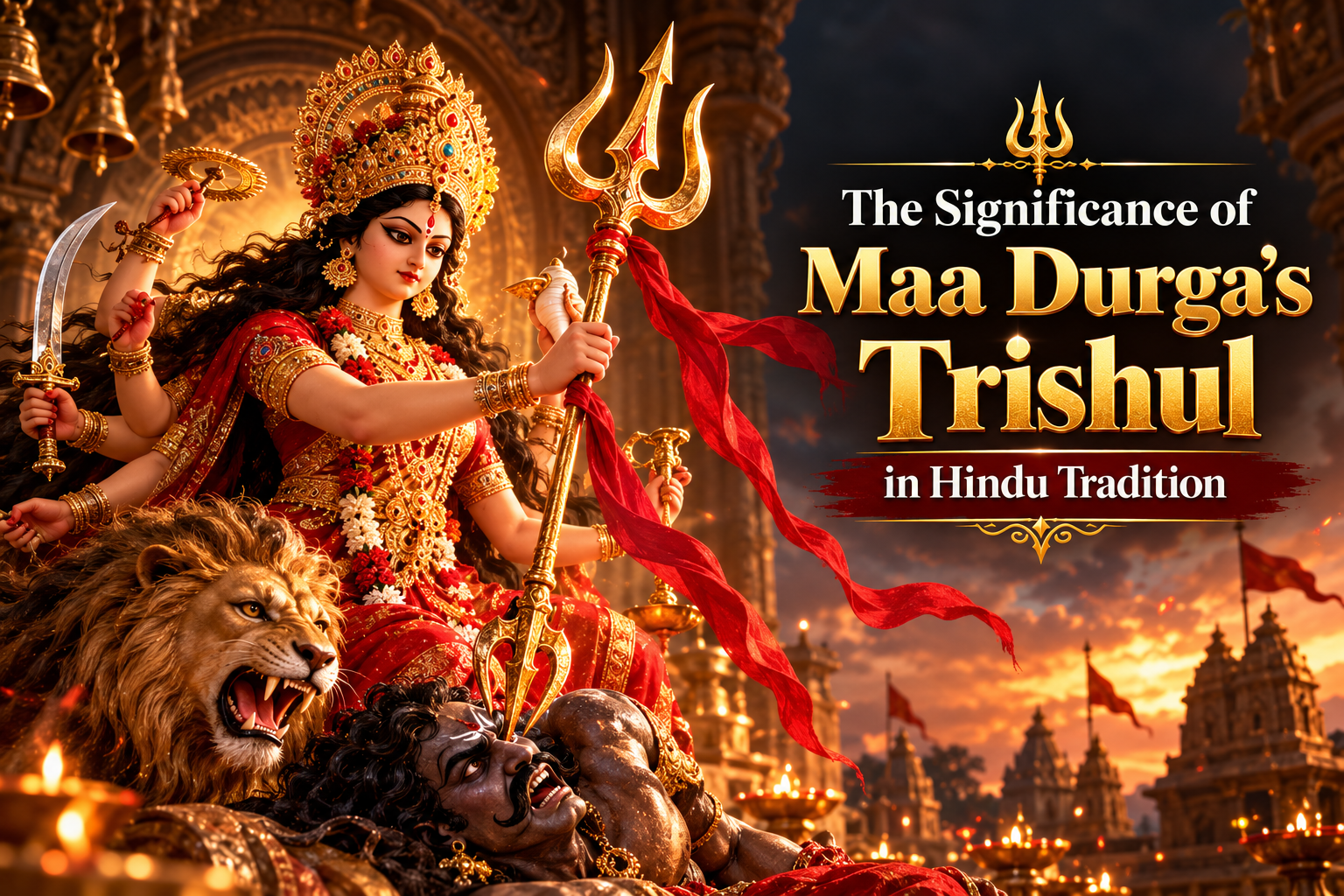 Maa Durga’s Trishul_ Divine Power