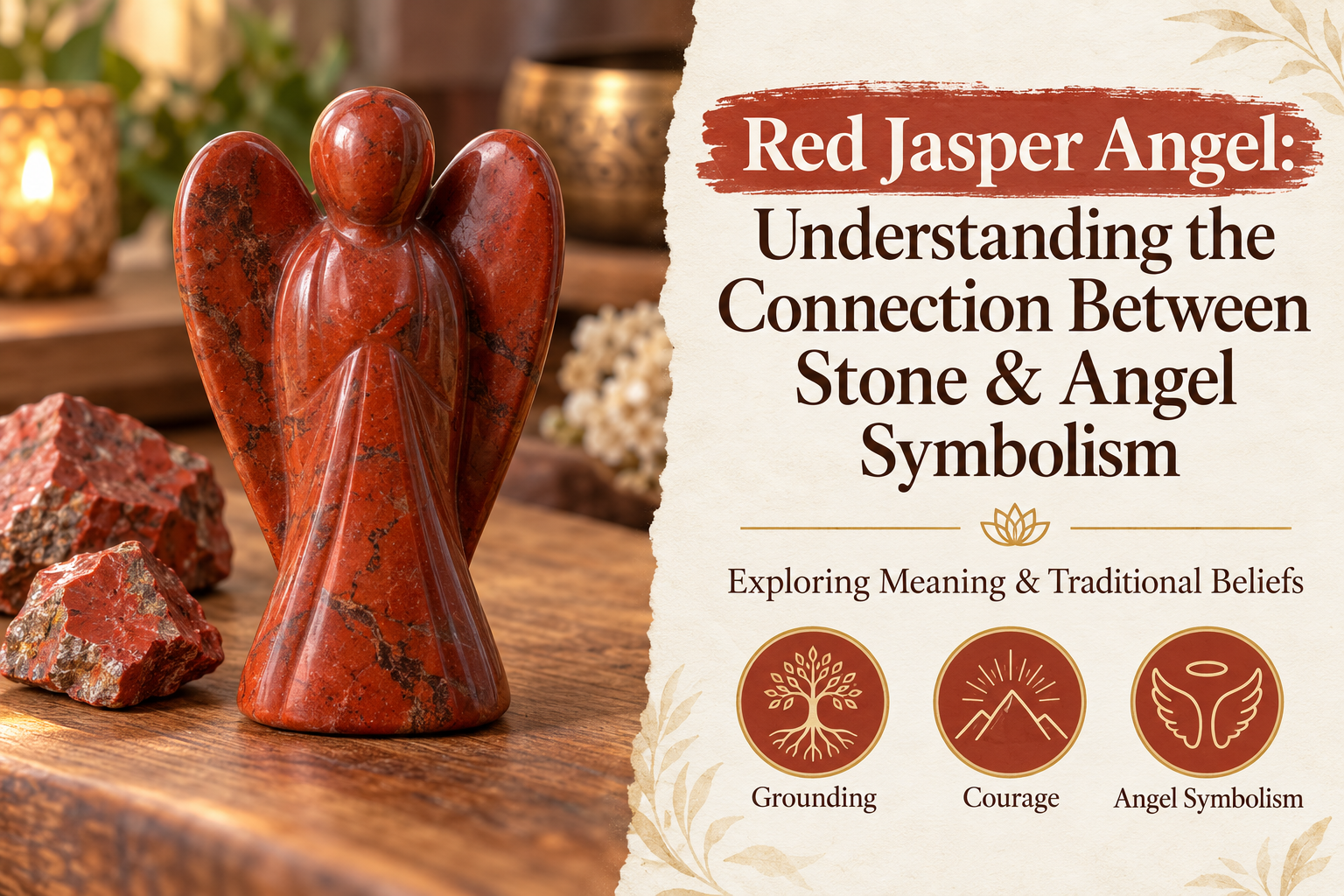 Red Jasper Angel: Understanding the Connection Between Stone & Angel Symbolism
