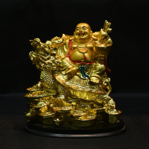Vastu Laughing Buddha Statue (7 Inches - Polyresin) - Best Quality