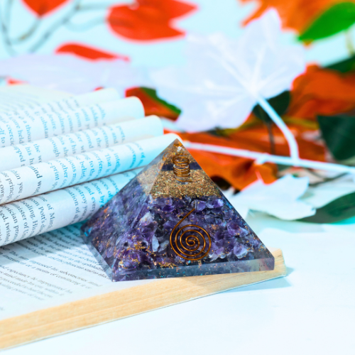 Amethyst Pyramid (Orgonite)