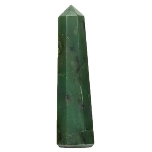 Green Jade (80 - 90gm) Pencil Tower