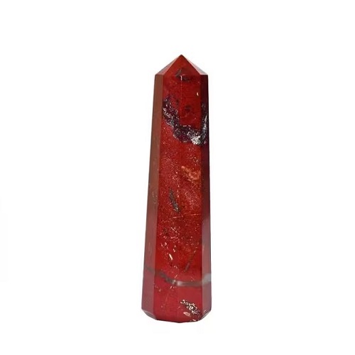 Red Jasper (90-100gm) Pencil Tower