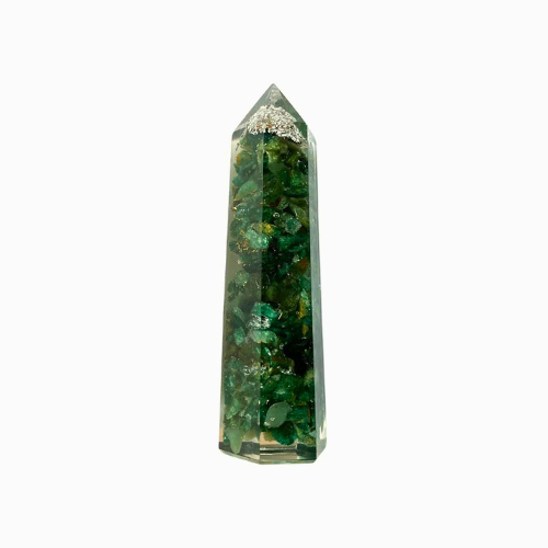 Green Aventurine Tower (Orgonite)