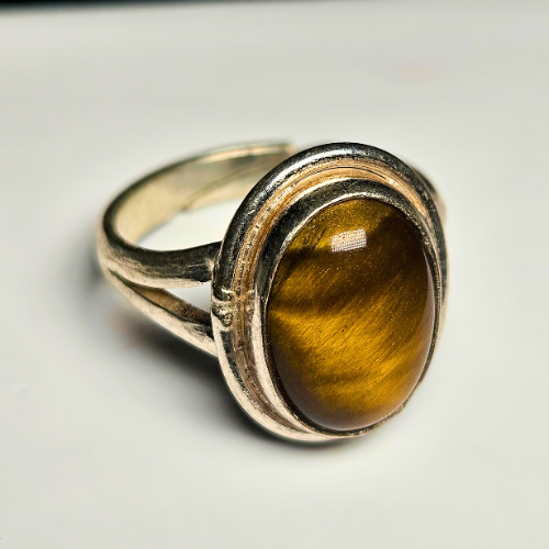 Tiger's Eye Ring