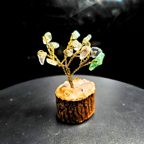 Green Fluorite Tree
