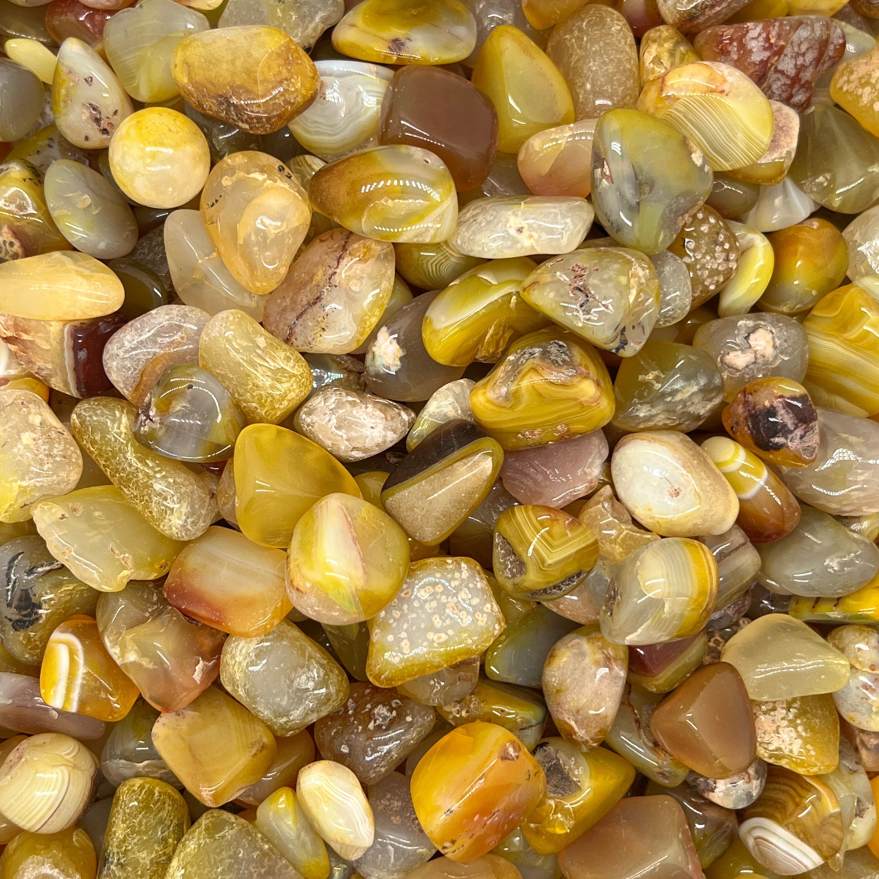 Yellow Agate Stone Chips