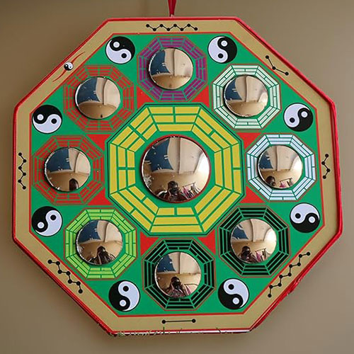 Pakua/Pakwa/Bagua Mirror - 9 Inch (Super Premium Quality)