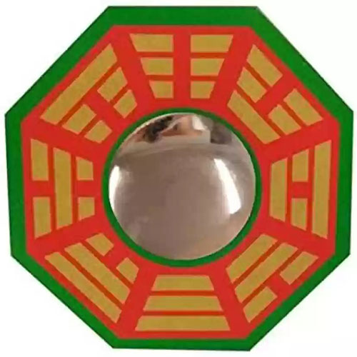 Pakua/Pakwa/Bagua Mirror - 9 Inch (Good Quality)