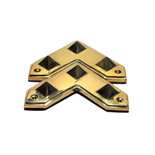 L Pyramid Strip (Brass)