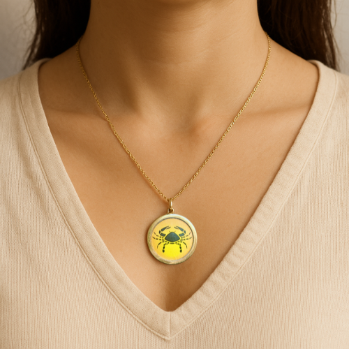 Karkata Rashi Yantra Pendant