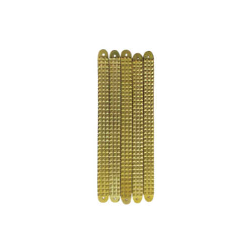 108 Pyramid Strip (Brass) - 7 inches