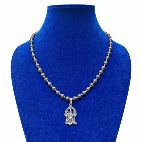 karungali white metal with Kartikiya Mala