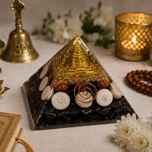 Money Magnet Pyrite Pyramid