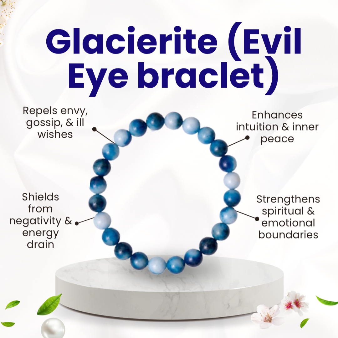 Glacierite (Evil Eye braclet)
