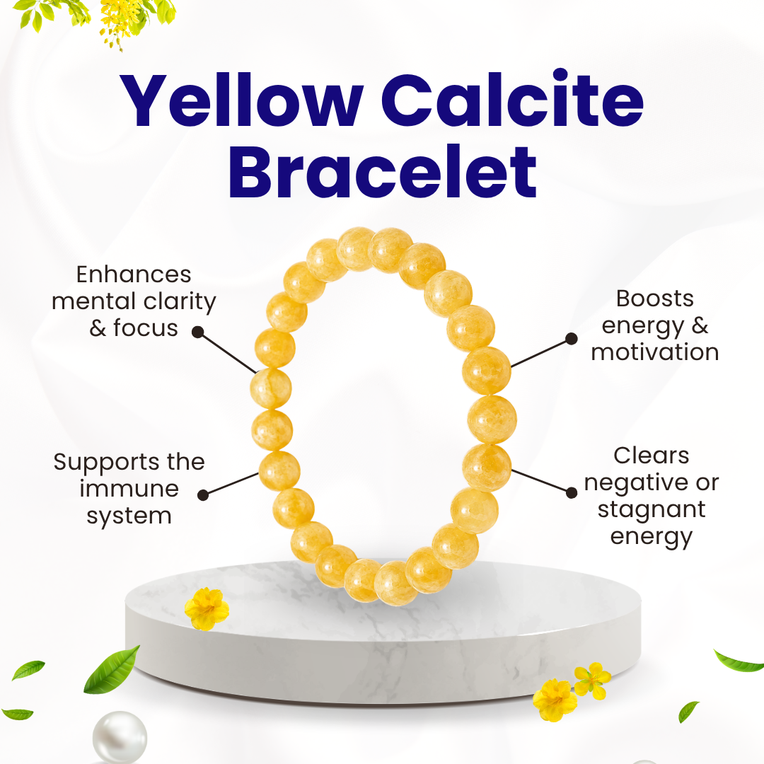 Yellow Calcite Bracelet