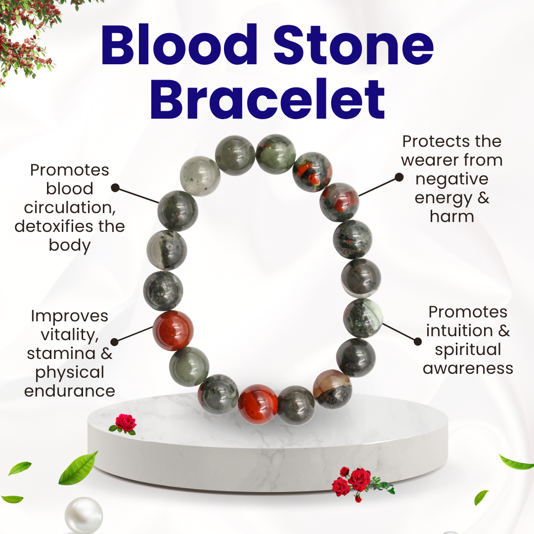 Blood Stone Bracelet