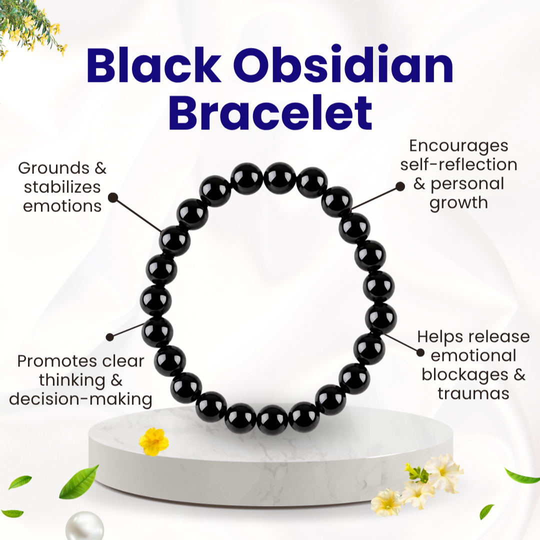 Black Obsidian Bracelet