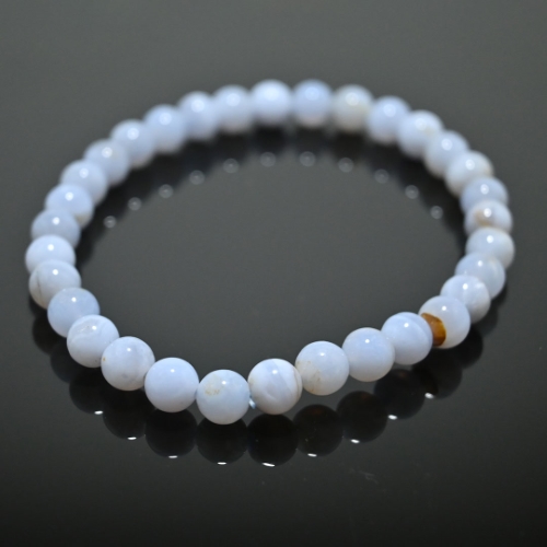Blue Lace Agate Bracelet (8mm)