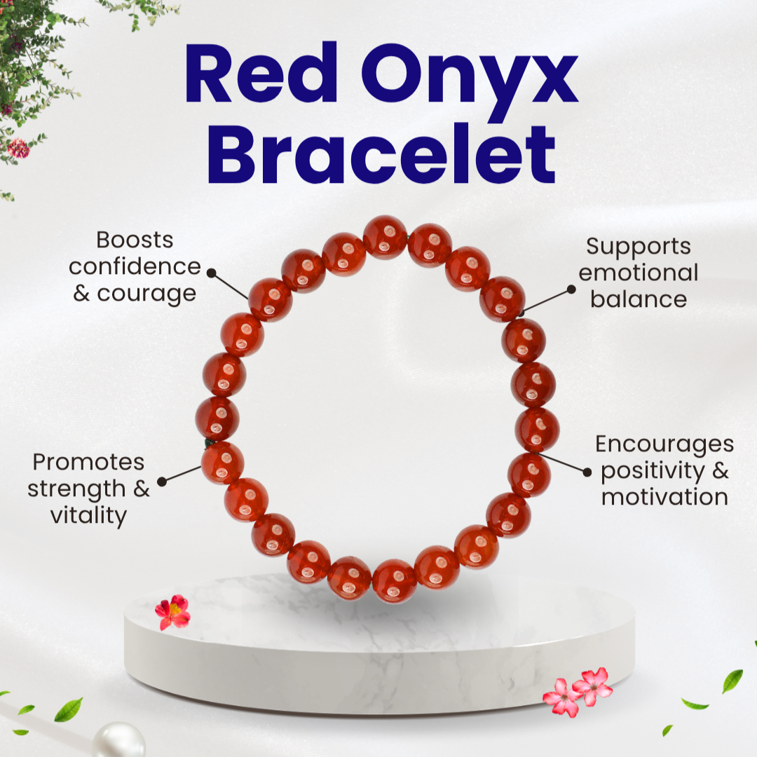 Red Onyx Bracelet