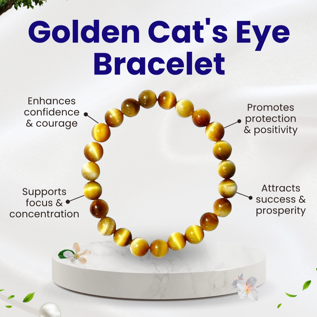 Golden Cat's Eye Bracelet